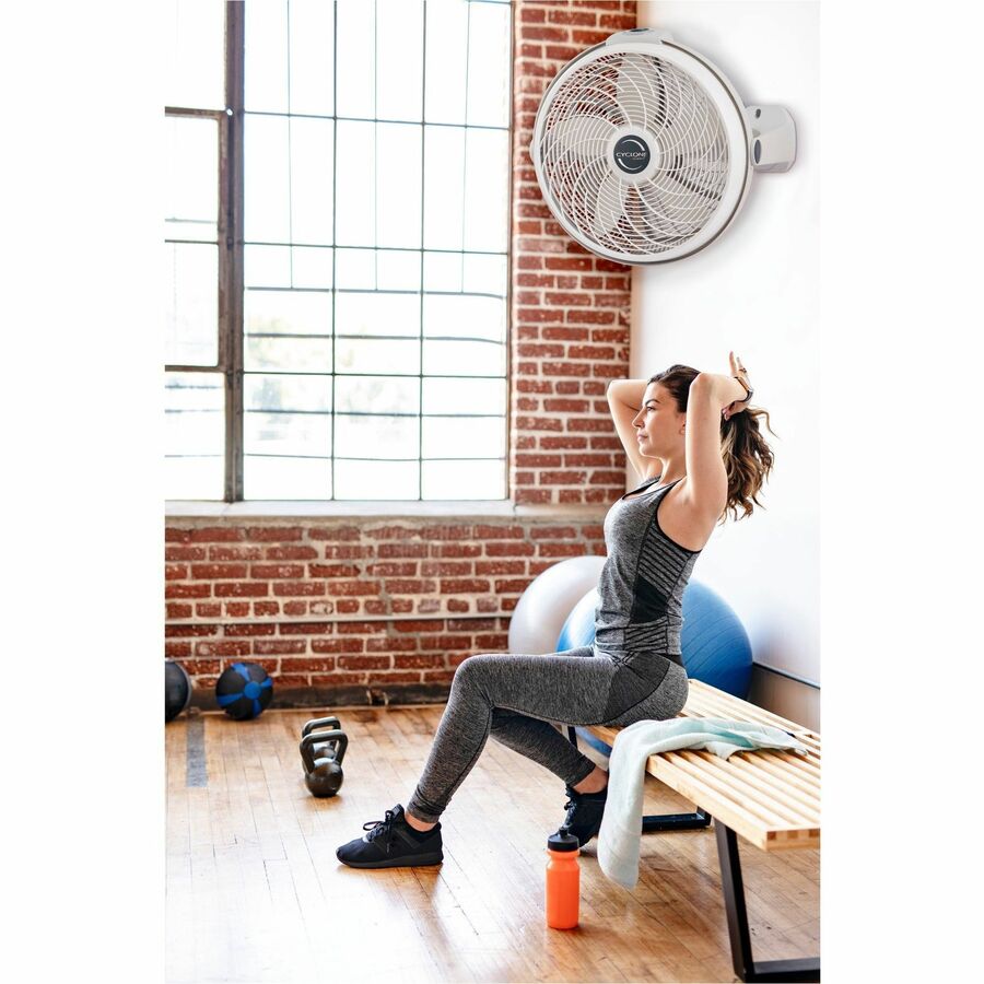 Life-Style Image for Lasko 3520 Cyclone Pivoting Floor Fan