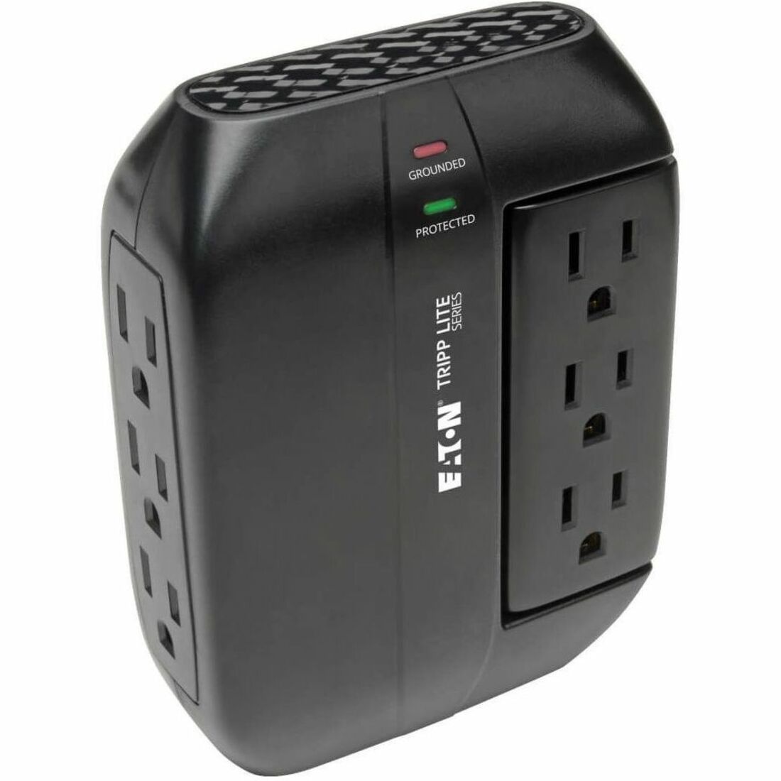 Main Image for Eaton Tripp Lite Series Protect It! Surge Protector with 3 Rotatable Outlets, 3 Stationary, side facing Outlets, Direct-Plug In, 1200 Joules