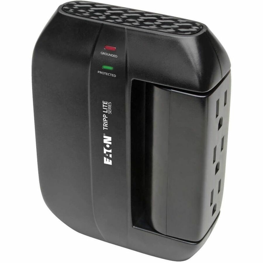Alternate-Image4 Image for Eaton Tripp Lite Series Protect It! Surge Protector with 3 Rotatable Outlets, 3 Stationary, side facing Outlets, Direct-Plug In, 1200 Joules