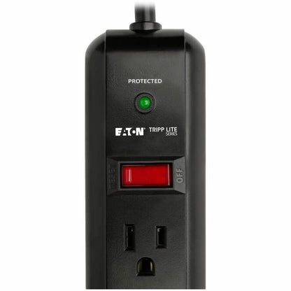 Alternate-Image4 Image for Eaton Tripp Lite Series Protect It! 7-Outlet Surge Protector, 12 ft. Cord, 1080 Joules, Diagnostic LED, Black Housing