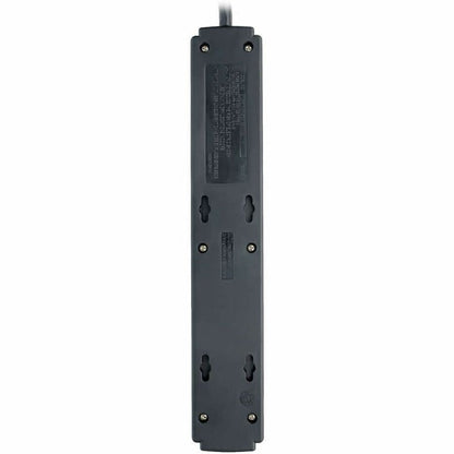 Alternate-Image1 Image for Eaton Tripp Lite Series Protect It! 6-Outlet Surge Protector, 6 ft. Cord, 900 Joules, Diagnostic LED, Black Housing