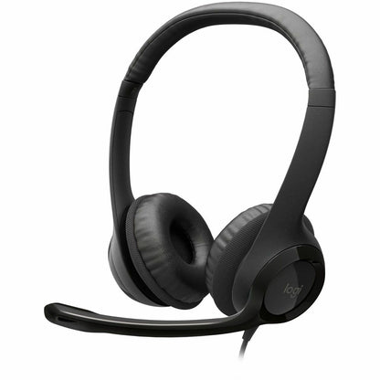 Main Image for Logitech H390 Wired Headset for PC/Laptop, Stereo Headphones with Noise Cancelling Microphone, USB-A, In-Line Controls, Works with Chromebook