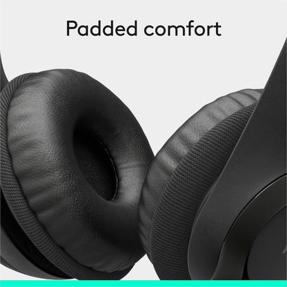 Alternate-Image6 Image for Logitech H390 Wired Headset for PC/Laptop, Stereo Headphones with Noise Cancelling Microphone, USB-A, In-Line Controls, Works with Chromebook