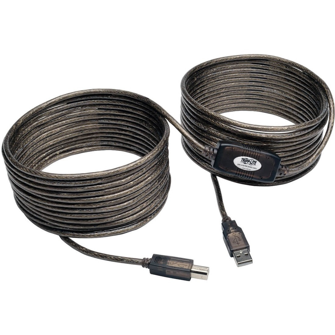 Main Image for Tripp Lite by Eaton 36ft USB 2.0 Hi-Speed A/B Active Repeater Cable Male/Male 36'