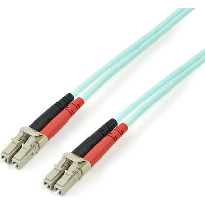 Main Image for StarTech.com 2m Fiber Optic Cable - 10 Gb Aqua - Multimode Duplex 50/125 - LSZH - LC/LC - OM3 - LC to LC Fiber Patch Cable