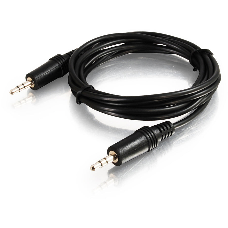 Alternate-Image1 Image for C2G 6ft 3.5mm Audito Cable - AUX Cable - M/M