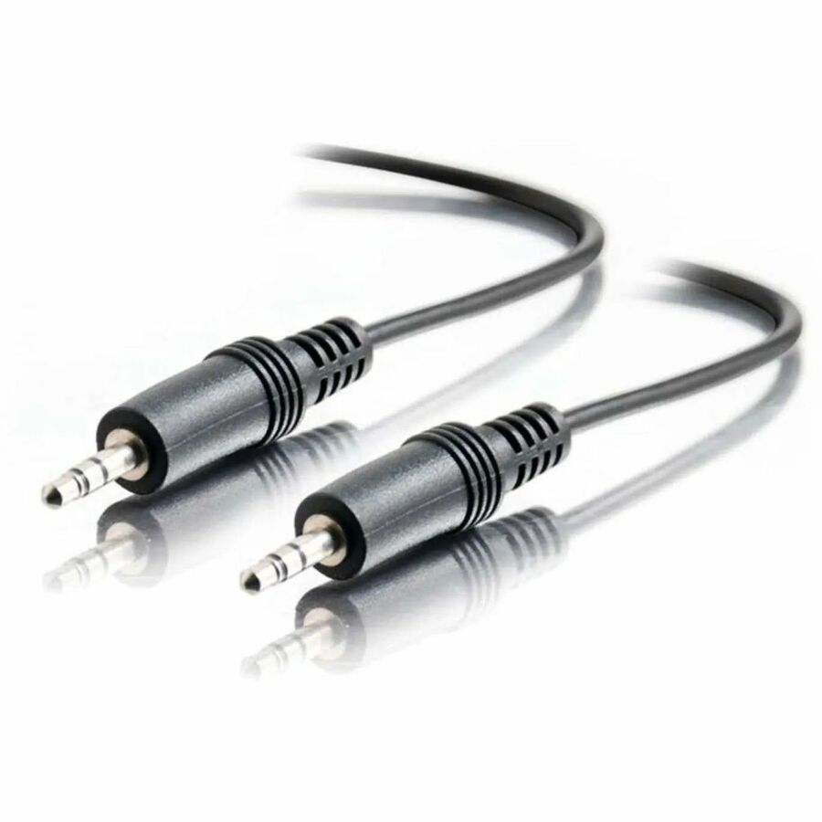 Alternate-Image1 Image for C2G 12ft 3.5mm Stereo Audio Cable - AUX Cable - M/M