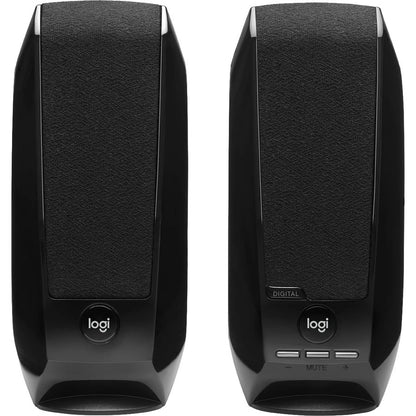 Front Image for Logitech S-150 2.0 Speaker System - 1.20 W RMS - Black