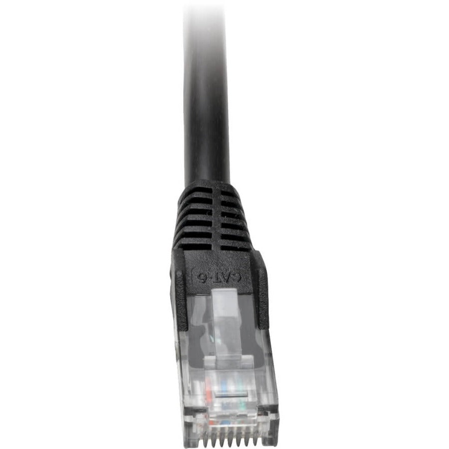 Main Image for Eaton Tripp Lite Series Cat6 Gigabit Snagless Molded (UTP) Ethernet Cable (RJ45 M/M), PoE, Black, 2 ft. (0.61 m)