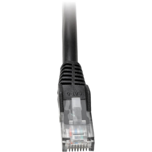 Main Image for Eaton Tripp Lite Series Cat6 Gigabit Snagless Molded (UTP) Ethernet Cable (RJ45 M/M), PoE, Black, 2 ft. (0.61 m)