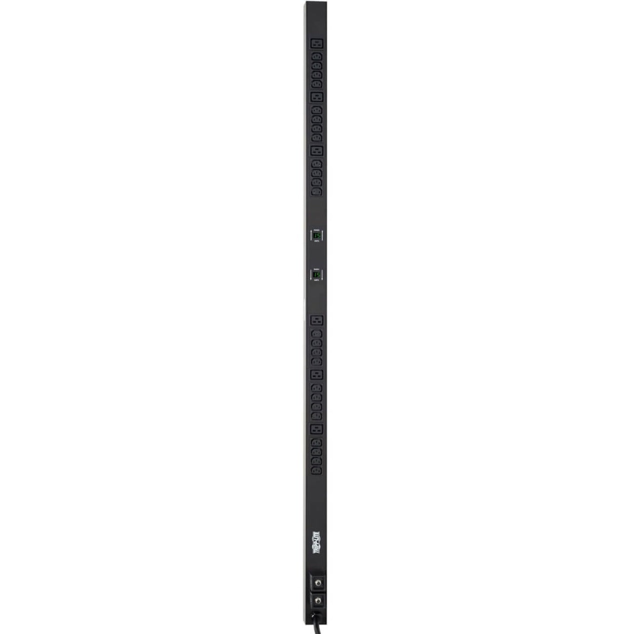 Main Image for Eaton Tripp Lite Series 5.5kW Single-Phase Local Metered PDU, 208/230V Outlets (6-C19 & 24-C13), L6-30P, 10 ft. (3.05 m) Cord, 0U Vertical