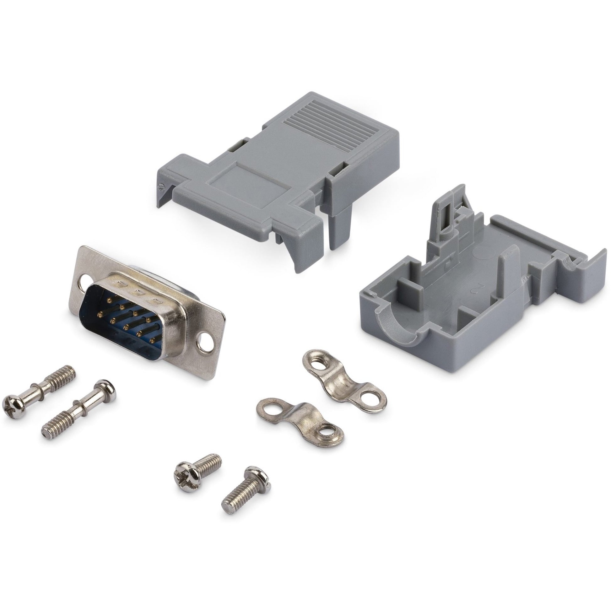 Main Image for StarTech.com Solder D-SUB - Assembled - Plastic Backshell Serial / parallel connector - DB-9 (M)