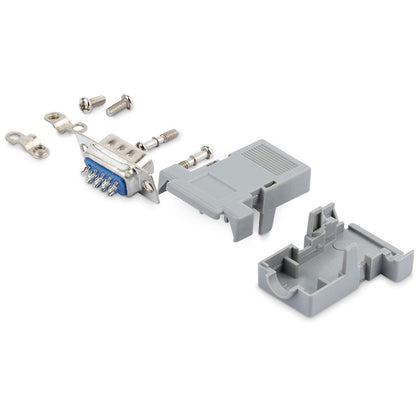 Alternate-Image1 Image for StarTech.com Solder D-SUB - Assembled - Plastic Backshell Serial / parallel connector - DB-9 (M)
