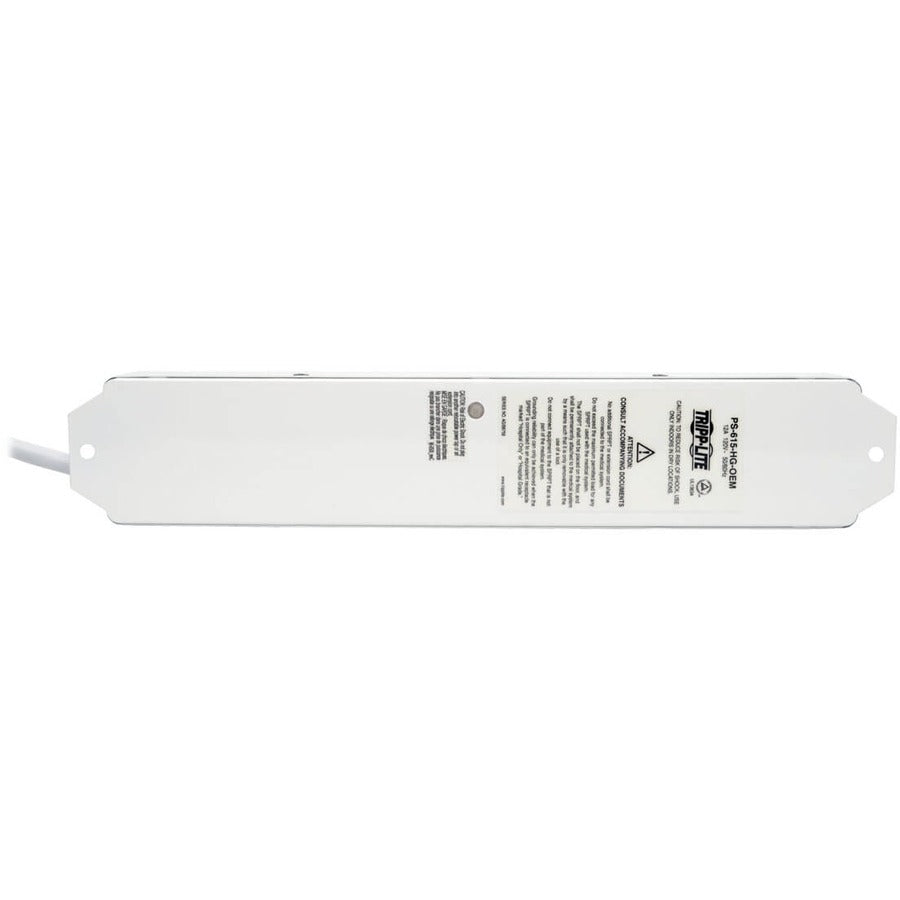 Alternate-Image3 Image for Eaton Tripp Lite Series Safe-IT UL 1363A Medical-Grade Power Strip for Patient-Care Vicinity, 6x15A Hospital-Grade Outlets, Safety Covers, 15 ft. Cord