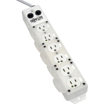 Alternate-Image2 Image for Eaton Tripp Lite Series Safe-IT UL 1363A Medical-Grade Power Strip for Patient-Care Vicinity, 6x15A Hospital-Grade Outlets, Safety Covers, 15 ft. Cord