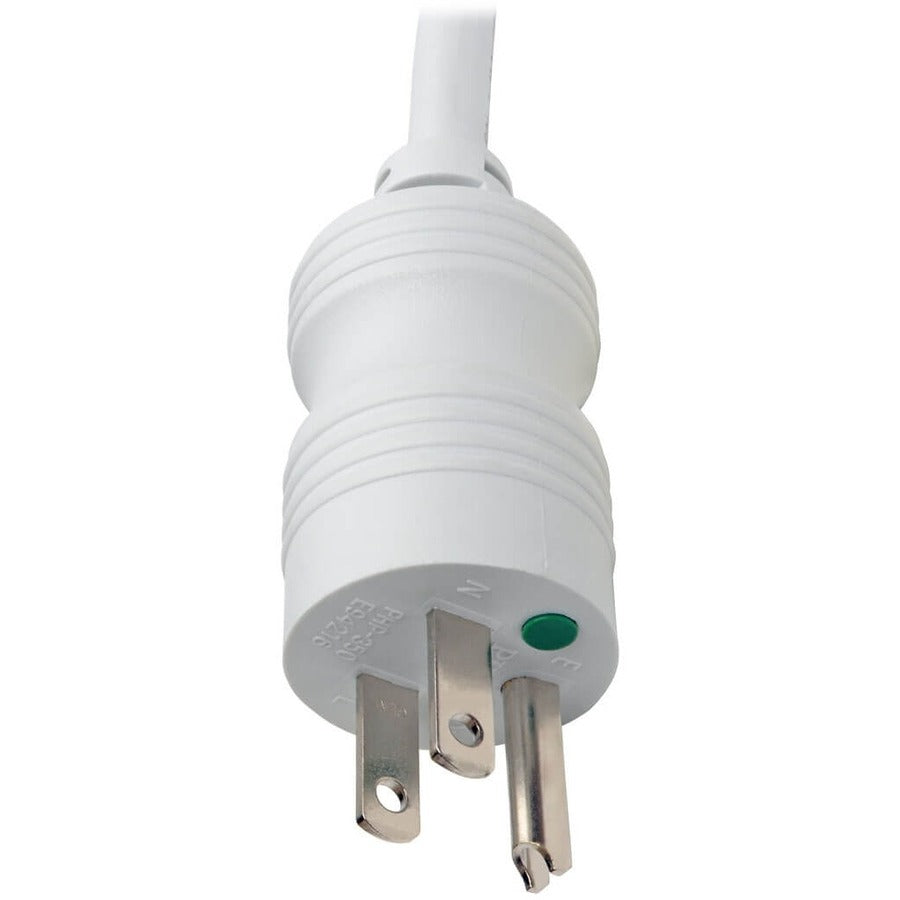 Alternate-Image4 Image for Eaton Tripp Lite Series Safe-IT UL 1363A Medical-Grade Power Strip for Patient-Care Vicinity, 6x15A Hospital-Grade Outlets, Safety Covers, 15 ft. Cord