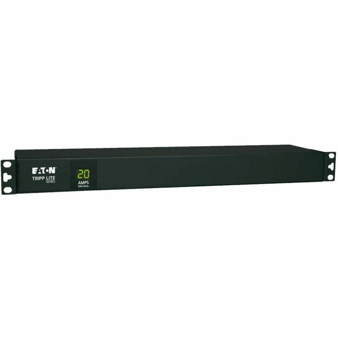 Main Image for Eaton Tripp Lite Series 2.4kW Single-Phase Local Metered PDU, 120V (12 5-15/20R), L5-20P / 5-20P, 120V Input, 15 ft. (4.57 m) Cord, 1U Rack-Mount