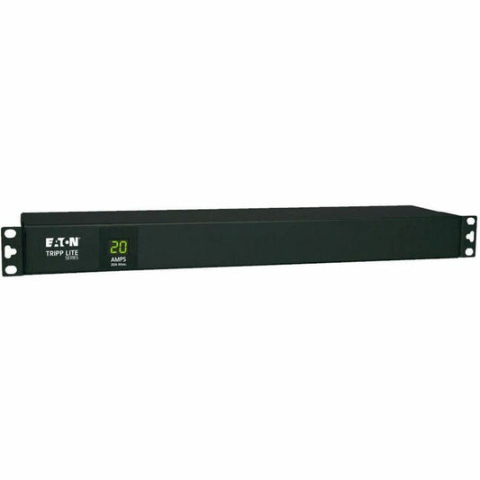 Main Image for Eaton Tripp Lite Series 2.4kW Single-Phase Local Metered PDU, 120V (12 5-15/20R), L5-20P / 5-20P, 120V Input, 15 ft. (4.57 m) Cord, 1U Rack-Mount