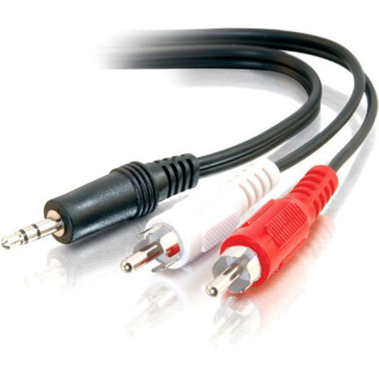 Main Image for C2G 6ft Value Series One 3.5mm Stereo Male to Two RCA Stereo Male Y-Cable