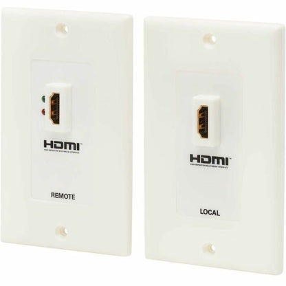 Alternate-Image2 Image for Eaton Tripp Lite Series HDMI over Dual Cat5/Cat6 Extender Wall Plate Kit with Transmitter and Receiver, TAA