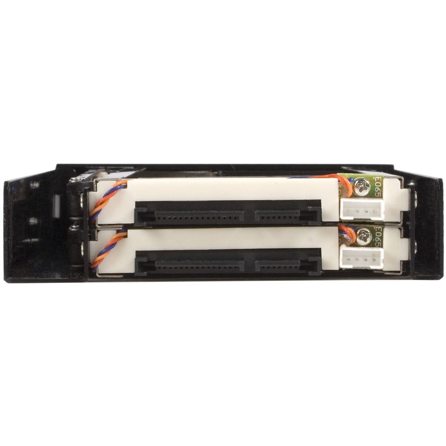 Alternate-Image5 Image for StarTech.com 2 Drive 2.5in Trayless Hot Swap SATA Mobile Rack Backplane - Storage bay adapter - black