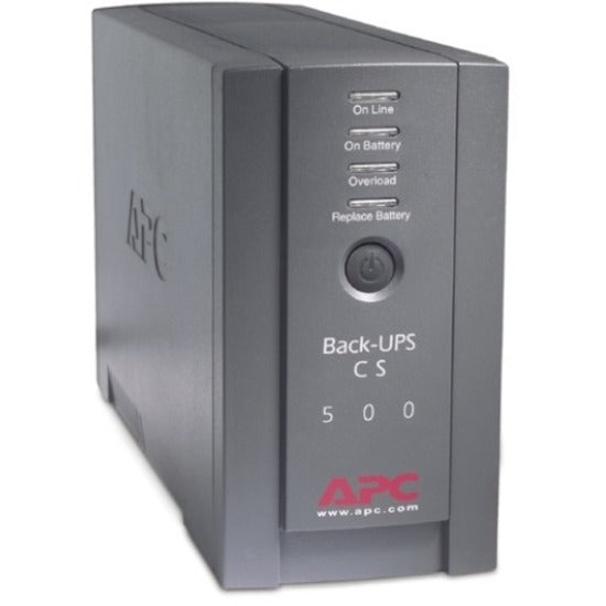 Right Image for APC Back-UPS, 500VA, Tower, 120V, 6 NEMA 5-15R Outlets , User Replaceable Battery