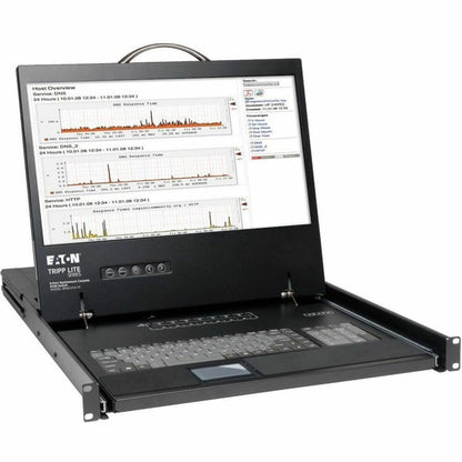 Main Image for Eaton Tripp Lite Series NetController 8-Port 1U Rack-Mount Console KVM Switch with 19-in. LCD, TAA