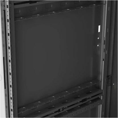 Alternate-Image5 Image for Middle Atlantic DWR 24RU Pivoting Wall Mount Rack - Plexi Front Door - 26in Depth Wall Mount Cabinet - TAA Compliant