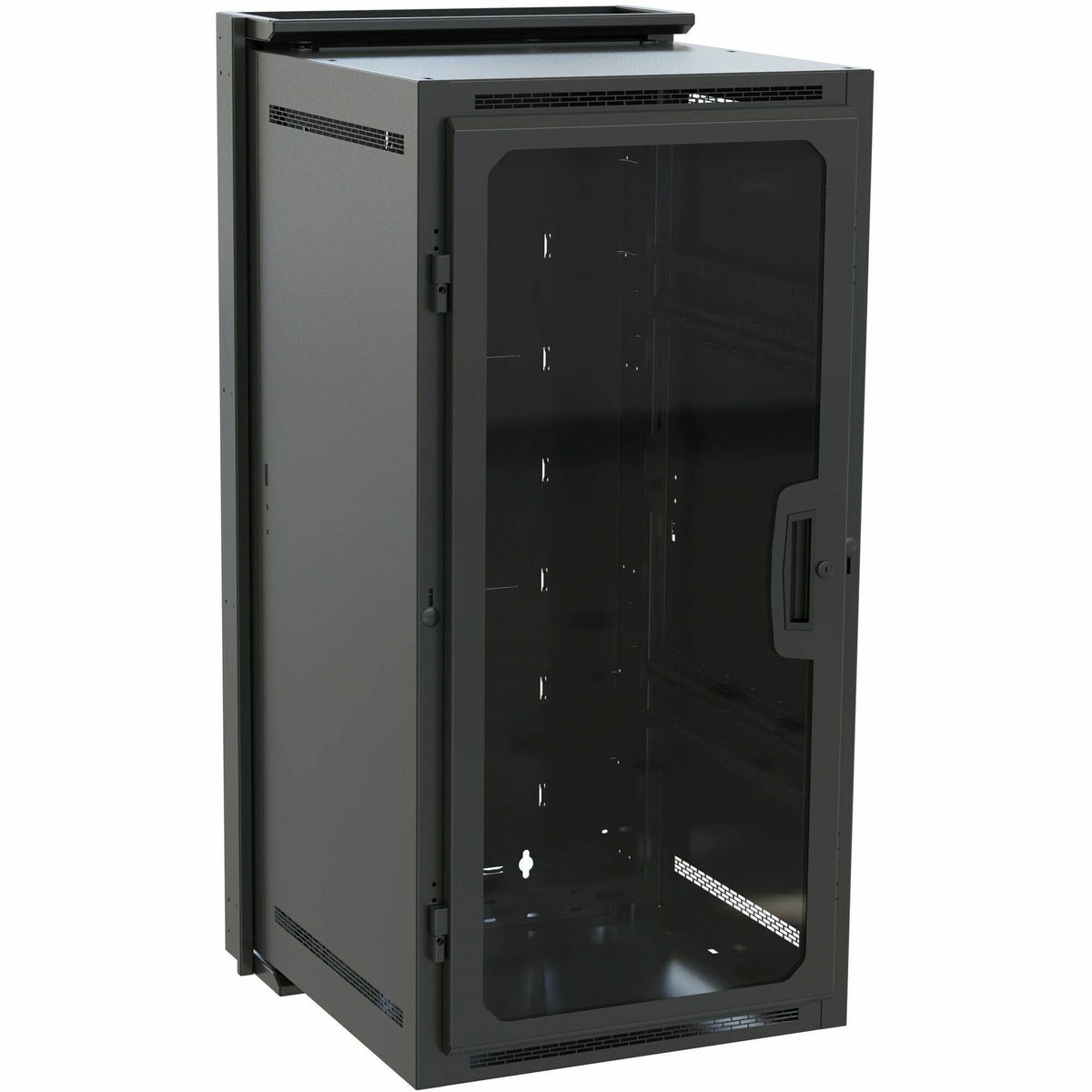 Main Image for Middle Atlantic DWR 24RU Pivoting Wall Mount Rack - Plexi Front Door - 26in Depth Wall Mount Cabinet - TAA Compliant