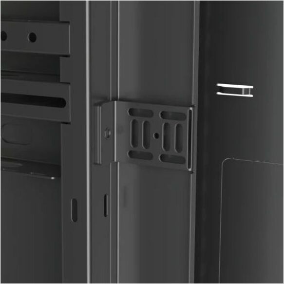 Alternate-Image4 Image for Middle Atlantic DWR 24RU Pivoting Wall Mount Rack - Plexi Front Door - 26in Depth Wall Mount Cabinet - TAA Compliant