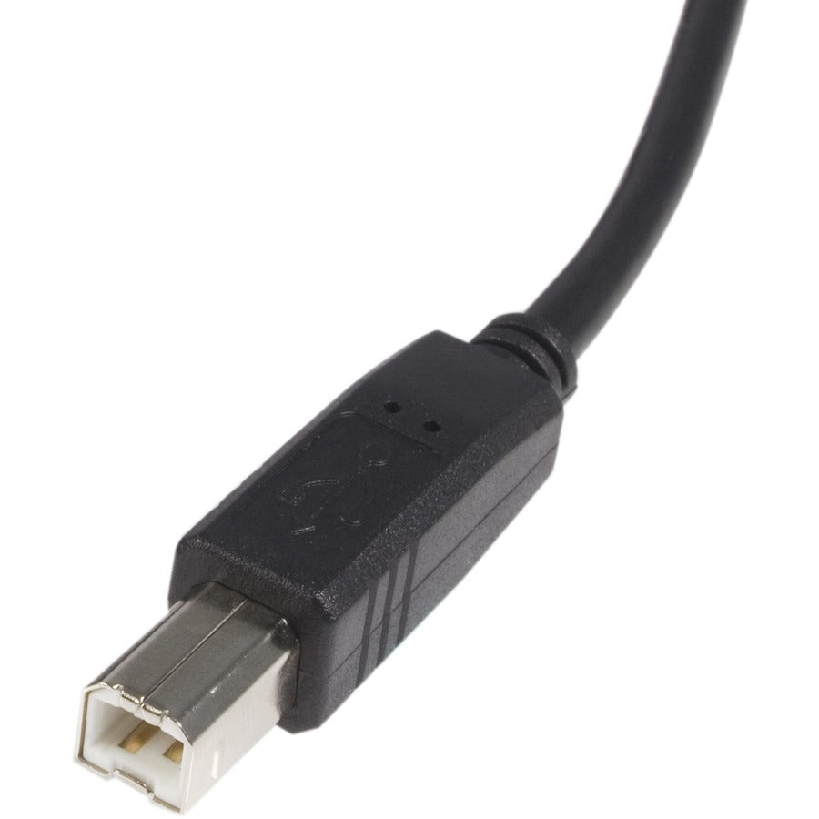 Alternate-Image2 Image for StarTech.com High Speed Certified USB 2.0 - USB cable - 4 pin USB Type A (M) - 4 pin USB Type B (M) - 3ft ( USB / Hi-Speed USB )
