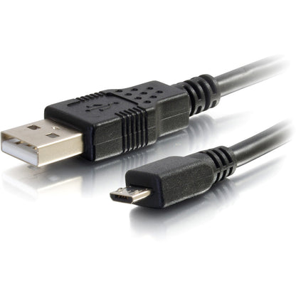 Alternate-Image2 Image for C2G 2m (6ft) USB Cable - USB A to USB Micro B - M/M