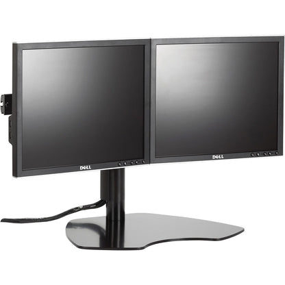 Alternate-Image1 Image for Chief Widescreen Quad Display Desk Mount - For Displays 10-30" - Black