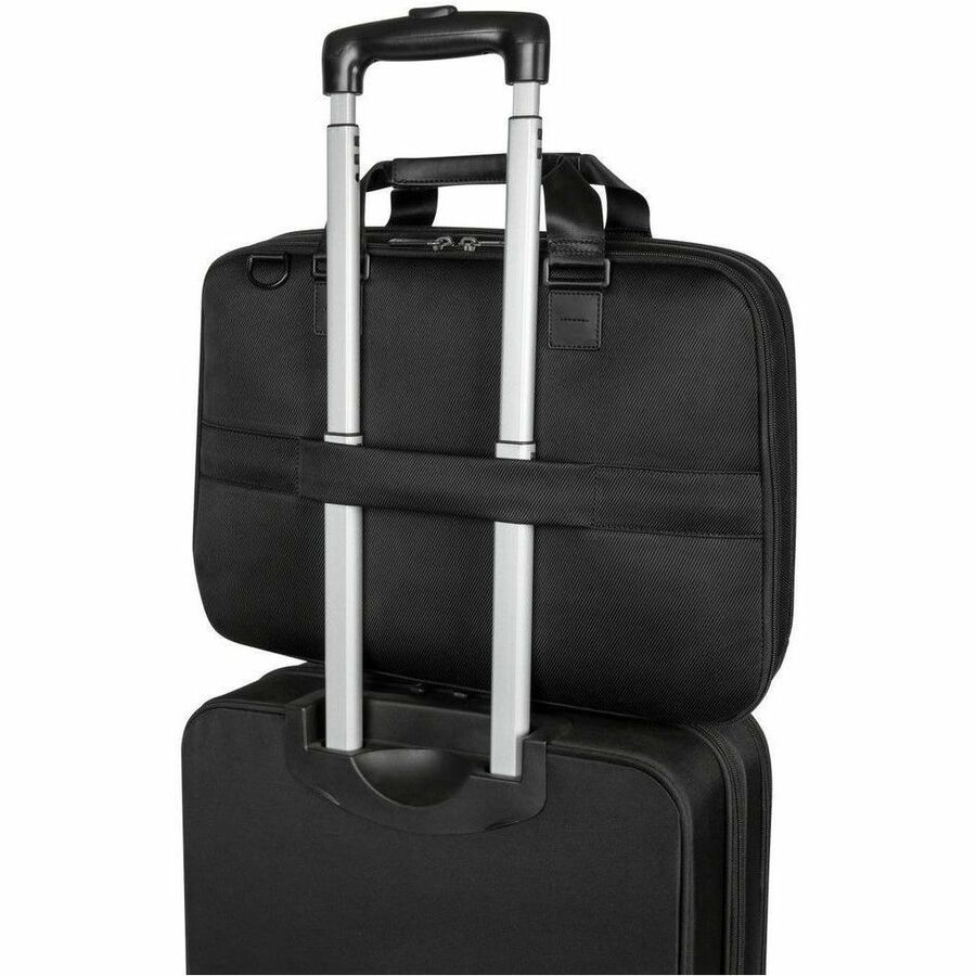Alternate-Image1 Image for Targus Mobile Elite TBT045US Carrying Case (Briefcase) for 15" to 16" Notebook - Black - TAA Compliant