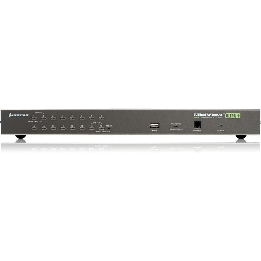 Front Image for IOGEAR GCS1716 16-Port USB PS/2 Combo KVM Switch