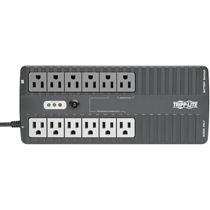 Top Image for Eaton Tripp Lite Series 750VA 450W Standby UPS - 12 NEMA 5-15R Outlets, 120V, 50/60 Hz, 5-15P Plug, ENERGY STAR, Desktop/Wall