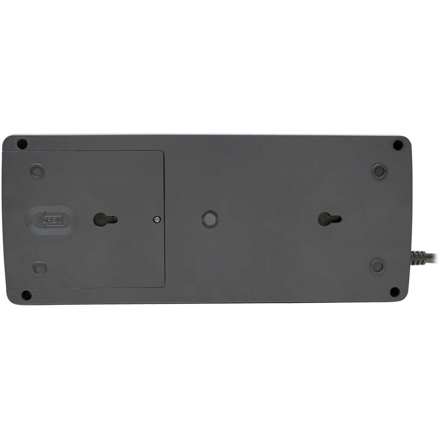 Rear Image for Eaton Tripp Lite Series 750VA 450W Standby UPS - 12 NEMA 5-15R Outlets, 120V, 50/60 Hz, 5-15P Plug, ENERGY STAR, Desktop/Wall