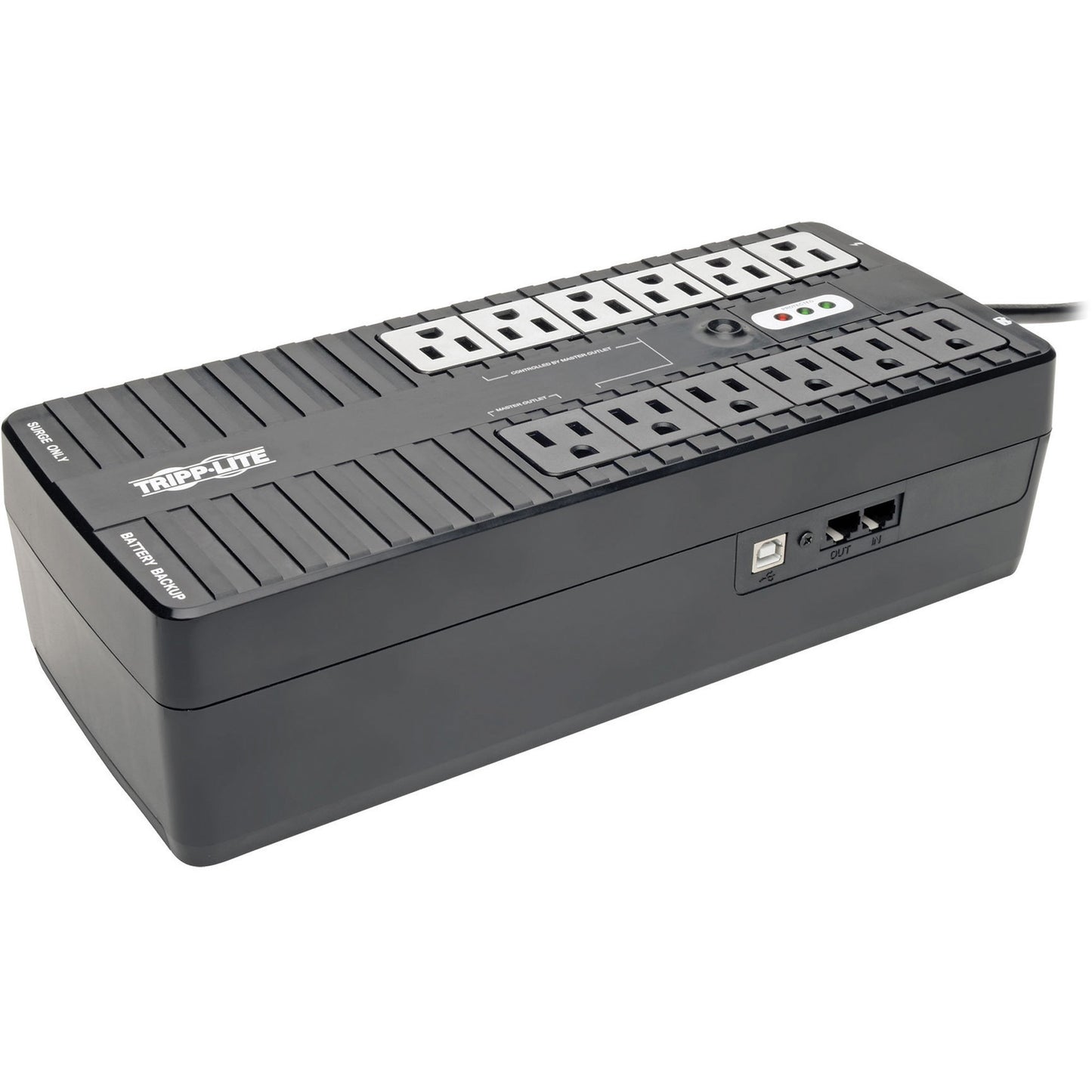 Main Image for Eaton Tripp Lite Series 750VA 450W Standby UPS - 12 NEMA 5-15R Outlets, 120V, 50/60 Hz, 5-15P Plug, ENERGY STAR, Desktop/Wall