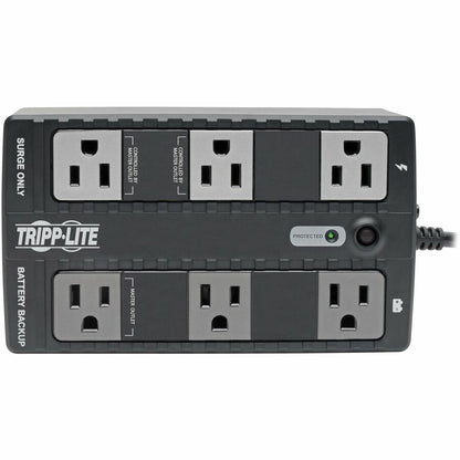 Top Image for Eaton Tripp Lite Series 350VA 210W Standby UPS - 6 NEMA 5-15R Outlets, 120V, 50/60 Hz, 5-15P Plug, ENERGY STAR, Desktop/Wall