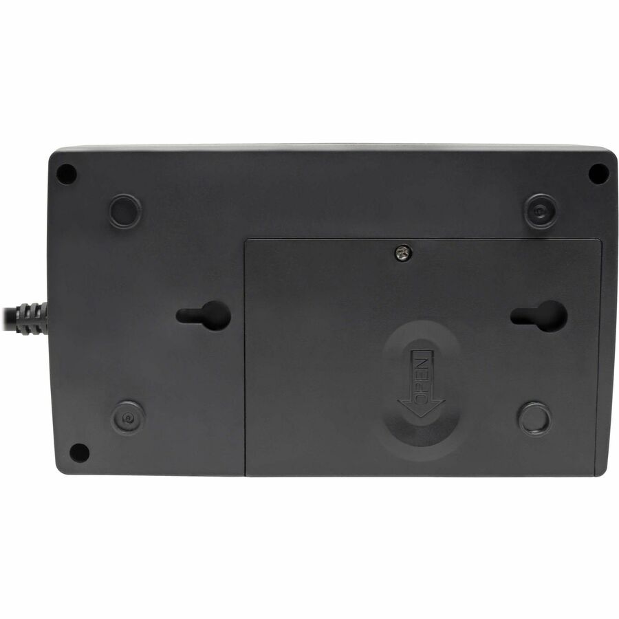 Bottom Image for Eaton Tripp Lite Series 350VA 210W Standby UPS - 6 NEMA 5-15R Outlets, 120V, 50/60 Hz, 5-15P Plug, ENERGY STAR, Desktop/Wall
