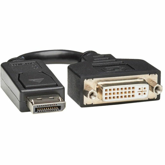 Main Image for Eaton Tripp Lite Series DisplayPort to DVI-I Adapter Cable (M/F), 6 in. (15.2 cm), TAA