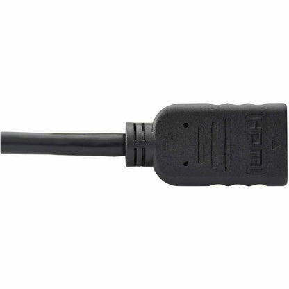 Alternate-Image6 Image for Eaton Tripp Lite Series DisplayPort to HDMI Video Adapter Video Converter (M/F), HDCP, Black, 6 in. (15 cm)