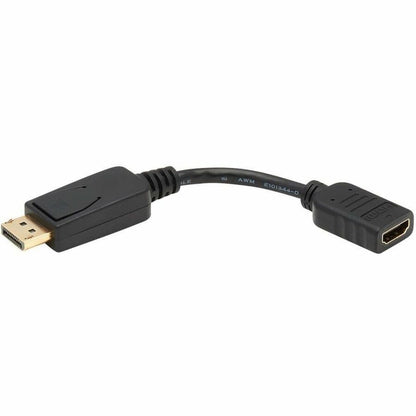 Alternate-Image4 Image for Eaton Tripp Lite Series DisplayPort to HDMI Video Adapter Video Converter (M/F), HDCP, Black, 6 in. (15 cm)