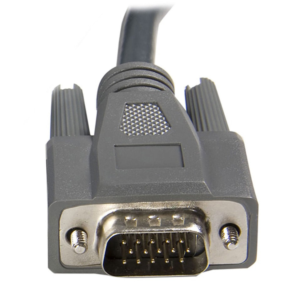 Alternate-Image3 Image for StarTech 2-in-1, USB/ VGA cable, 4 pin USB Type A, HD-15 (M), HD-15 (M), 6 ft, TAA