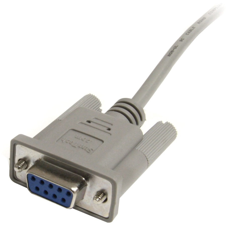 Alternate-Image1 Image for StarTech 6 ft Straight Through Serial Cable - DB9 F/F