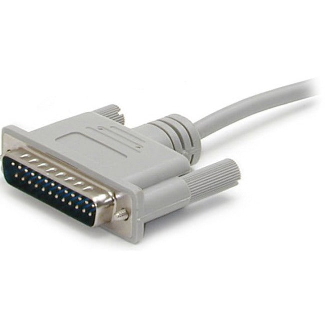 Alternate-Image2 Image for StarTech 10 ft Cross Wired DB9 to DB25 Serial Null Modem Cable - Null modem cable - DB-9 (F) - DB-25 (M) - 10 ft