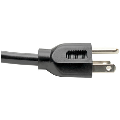 Alternate-Image2 Image for Eaton Tripp Lite Series Computer Power Cord, NEMA 5-15P to C13 - Heavy-Duty, 15A, 125V, 14 AWG, 6 ft. (1.83 m), Black