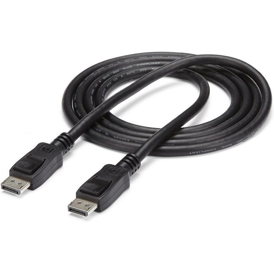 Alternate-Image2 Image for StarTech 35 ft DisplayPort Cable with Latches - M/M