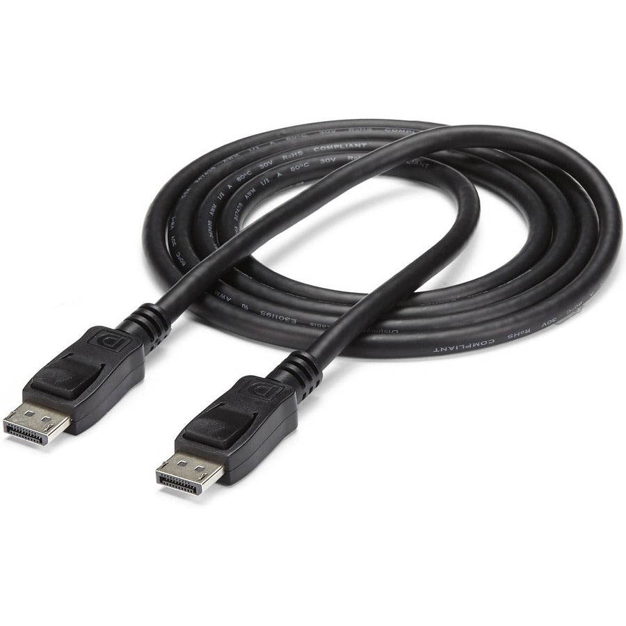 Alternate-Image2 Image for StarTech 50 ft DisplayPort Cable with Latches - M/M