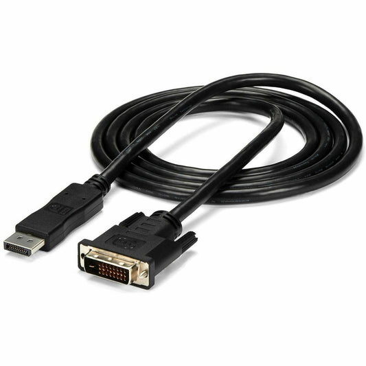 Main Image for StarTech.com 6ft (1.8m) DisplayPort to DVI Cable, DisplayPort to DVI Adapter Cable, DP to DVI-D Converter, Replaced by DP2DVI2MM6
